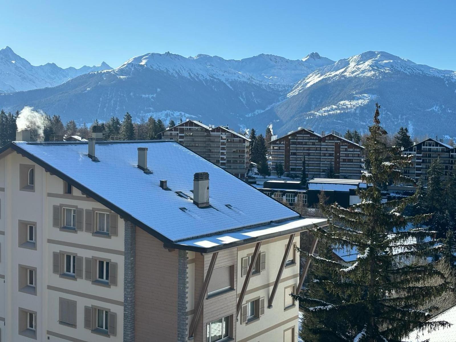 L'Eperon Center Crans Wonderful View Apartment Exterior photo